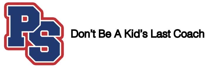 PS Tagline - Dont be a kids last coach