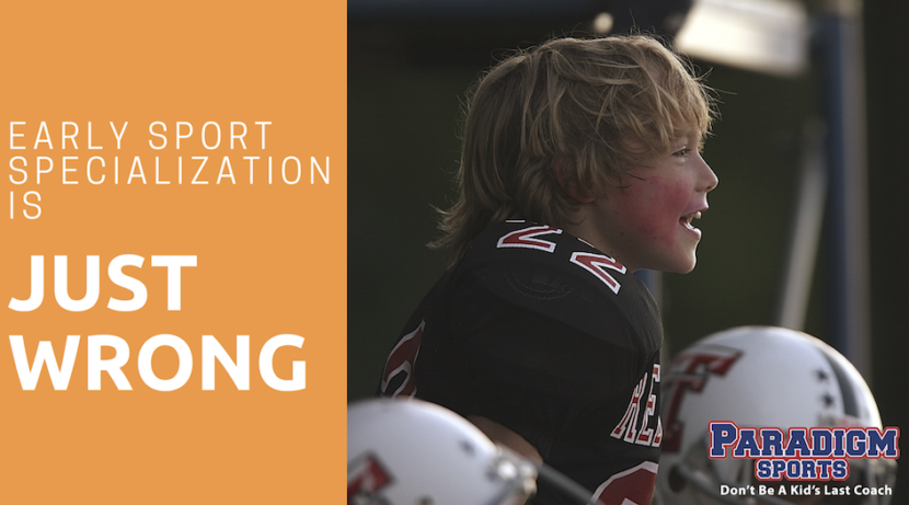 Early sport specialization is just wrong blog thumbnail