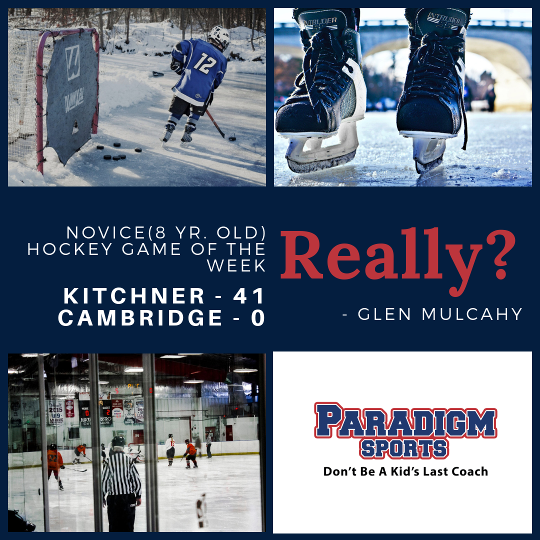Novice Hockey Game of the Week 41 - 0. Really?